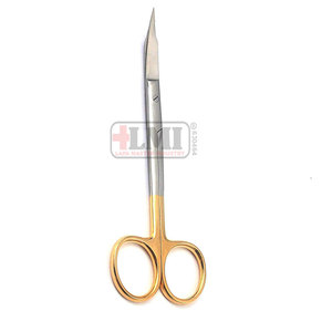 Ciseaux chirurgicaux Goldman Fox courbés 13 cm en acier inoxydable – Kit d'instruments de haute qualité pour une maniabilité optimale et une coupe facile et précise - Product Image 5