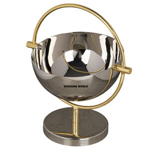 Bol à chocolat finition or mat, design personnalisé, fait main, bol à bonbons classique et élégant, vente en gros, nouveau bol à chocolat - Product Image 3