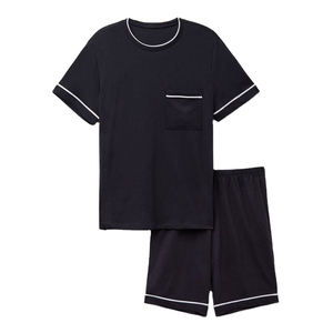 Conjunto de Camiseta y Pantalones Cortos Deportivos Personalizados para Hombre, Talla Grande, Logotipo Personalizado, 100% Algodón, Conjunto Deportivo de Verano para Hombre - Product Image 4