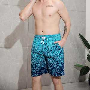 Pantalones cortos de playa para hombre de poliéster sublimación personalizada pantalones cortos sueltos para Hombre Ropa de verano Pantalones cortos de playa - Product Image 2