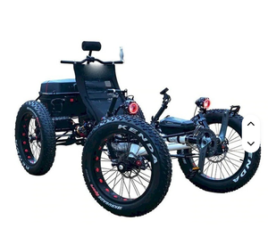 CHART TOPPING Cuatriciclo Eléctrico Reclinado Todoterreno con Neumáticos Anchos y Pantalla LCD, Motor Potente - Product Image 2