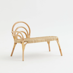 เก้าอี้หวายทำมือสำหรับเด็กวัยหัดเดิน, เก้าอี้หวายทำด้วยมือเฟอร์นิเจอร์สำหรับสถานรับเลี้ยงเด็กเก้าอี้หวายธรรมชาติของตกแต่งห้อง - Product Image 1