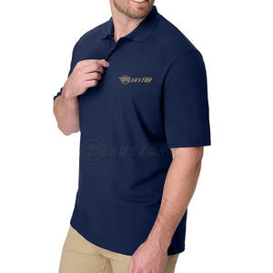 Camisetas Polo de hombre de alta calidad de color personalizado Camisetas Polo de hombre ajustadas Camisetas Polo de hombre con logotipo personalizado Camisetas Polo de hombre - Product Image 4