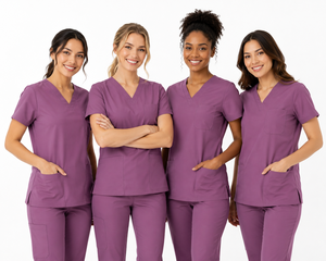 Conjunto de Uniforme Médico para Mujer |   Uniformes Médicos Premium con Cuello en V |   Ropa de Enfermería Cómoda - Product Image 4