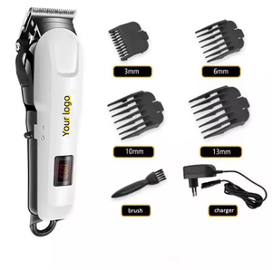 Nouveauté : tondeuse personnalisée avec votre marque, tondeuse professionnelle pour barbier, rasoir électrique, tondeuse à cheveux rechargeable pour hommes - Product Image 6