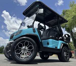 30% de réduction Nouveau chariot de golf électrique New-Icon 160L, batterie lithium 51V, 4 places, autonomie 50 miles, chariot utilitaire pour usage commercial et hôtelier - Product Image 4