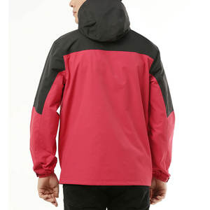 Abrigo ligero impermeable y resistente al viento Chaquetas de lluvia para hombres Chaquetas de lluvia de diseño de longitud completa para hombres para adultos - Product Image 2