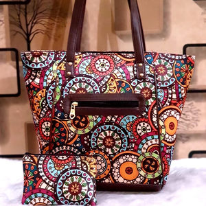 กระเป๋าผ้าคอตตอนแบบสั่งทำสินค้าจำนวนมากทำด้วยมือ - Product Image 1