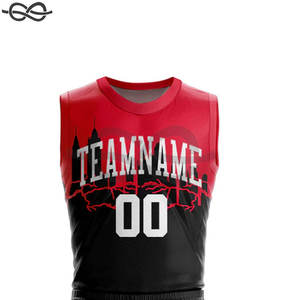 Camisetas de baloncesto Personalizadas Impresión por sublimación completa diseño libre BSCI venta al por mayor ropa deportiva nuevo modelo Logo equipo escolar pantalones cortos - Product Image 3