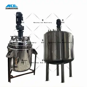 Ace 15000L Rührbehälter industrielle Jackettierte Biodiesel-Charge Cstr Labor Harz Chemiereaktor Preis