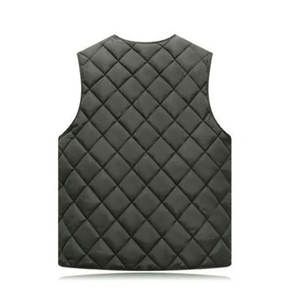 High Quality Men's Thicken Winter Vest Water Resistant Puffer Vest Thicken Vest Men <b>Waistcoat</b> Puffer Vest - Product Image 2