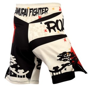 2026 Short d'entraînement MMA avec logo personnalisé pour hommes Short de boxe décontracté à motif solide brodé de dernière conception Unique Prix raisonnable - Product Image 6