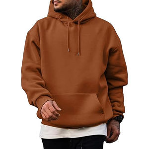 Sudadera con capucha básica de lana para hombre ecológica de mezcla de algodón, hecha a mano a partir de 100%, duradera y súper suave para la comodidad diaria - Product Image 1