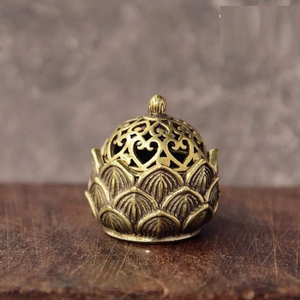 Classic Unique Decorative <b>Incense</b> Burner Made of Metal Brass <b>Incense</b> Dhooni Burner Holder for Home Hotel Decor in Cheapest Price - Product Image 2