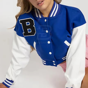 2025 édition femmes Letterman veste dernière conception Letterman veste finition Premium fabriqué au Pakistan - Product Image 4