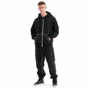 Pantalones Deportivos de Estilo Urbano con Cierre, Personalizados, Vintage, Transpirables, con Bordado, Logotipo Bordado Desgastado, Corte Regular, Resistentes al Viento - Product Image 6