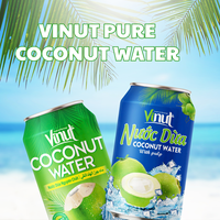 Eau de coco pure 100% | 1000ml (lot de 24), à base de plantes, sans OGM, sans sucre ajouté, électrolytes essentiels, grossiste