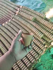 ถ้วยดินเผาดินเผารูปกรวยเป็นมิตรต่อสิ่งแวดล้อมถ้วยชากาแฟ lassi kulfi - Product Image 2