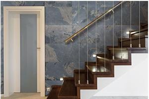 Certifié CE 100% placage de pierre d'ardoise flexible naturelle 280 cm revêtement de mur de bloc pour les comptoirs décoratifs - Product Image 4