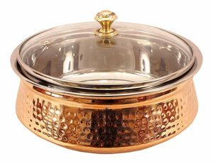 Bol de rangement pour vaisselle en métal moderne, ustensiles de cuisine, bol de service de haute qualité, bol alimentaire, acier inoxydable écologique, pot chaud - Product Image 2