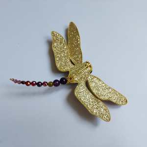 เข็มกลัดประดับลูกปัด งานแฮนด์เมด ดีไซน์เนอร์ อุปกรณ์เสริมคุณภาพสูง ดีไซน์ที่ไม่เหมือนใคร สีและรูปทรงที่ปรับแต่งได้ แบบดั้งเดิม/สมัยใหม่ - Product Image 5