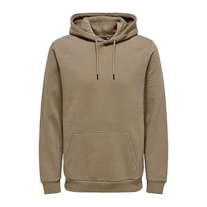 Pull à capuche personnalisé en coton noir sweat à capuche uni avec poches kangourou automne sweat à capuche lourd pour hommes - Product Image 4