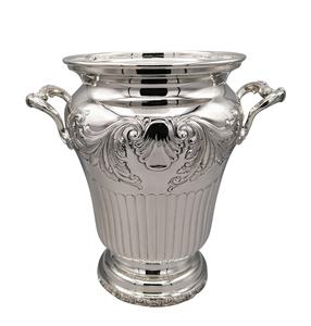 Cubo de vino personalizado en relieve de nuevo diseñador con asas, Cubo de champán, Cubo de vino de aspecto Premium, bañera de champán de lujo, bañera moderna - Product Image 1