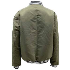 High Street Men's Baseball Letterman Satin Poliéster Chaquetas impermeables de manga larga Nueva llegada Soporte con capucha personalizado Pakistán - Product Image 2