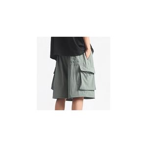 Short d'entraînement athlétique léger et respirant pour hommes personnalisé entraînement à séchage rapide avec poches motif solide 100% coton - Product Image 4