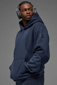 Sweat à capuche pour homme à épaules tombantes respirant de qualité supérieure sweat à capuche avec logo personnalisé séchage rapide pas cher prix sweat à capuche et sweat-shirt unisexe - Product Image 2