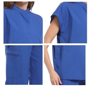 Nouveaux accessoires d'infirmières femmes uniformes médicaux hôpital médecin gommages ensembles clinique dentaire Salon de beauté Spa vêtements de travail pour animaux de compagnie vêtements - Product Image 2