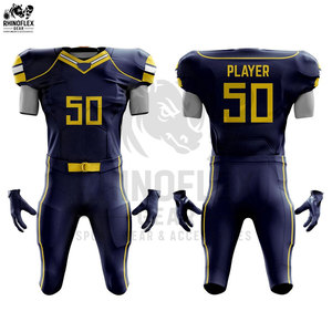 Uniformes de camiseta de fútbol americano profesional, ropa deportiva para hombres, uniformes de fútbol americano ajustables personalizados recién llegados - Product Image 4