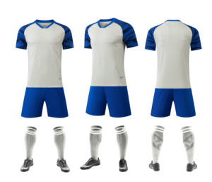 Conjuntos de Fútbol Personalizados, Camiseta de Fútbol, Uniformes de Fútbol, Camiseta de Fútbol de Secado Rápido, Conjunto Azul y Amarillo, Camiseta de Fútbol Sublimada - Product Image 4