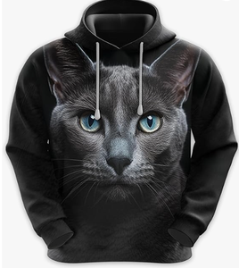 Sudadera con Capucha Personalizada con Sublimación Completa, Estilo Y2K, para Hombre, Diseño Gráfico Urbano, Corte Regular, Estilo Moderno, Otoño - Product Image 4