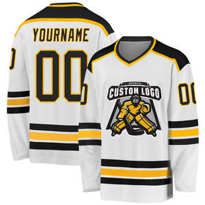 Custom Personalized Hockey Jersey for Men Women & Kids Featuring Custom Name Number & Team Design OEM Service Supplied - Product Image 2