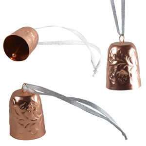 กระดิ่งแขวนทำจากทองแดงดีไซน์ทันสมัยระยิบระยับที่ดีที่สุดสั่งทำในโรงงานอินเดีย - Product Image 2