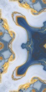 Azulejo de Porcelana con Aspecto de Mármol Blanco Brillante, Serie Bookmatch, Azulejo de Porcelana Vitrificada Esmaltada (GVT / PGVT) 60x120cm / 24x48 pulgadas - Product Image 2