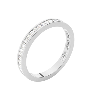 Bague de fiançailles solitaire ronde en diamant classique 10kt 14kt 18kt solide blanc jaune or rose bijoux de cadeau de mariage pour les femmes - Product Image 3