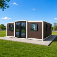 Villa préfabriquée de luxe à quatre chambres - Maison préfabriquée à ossature métallique - Déploiement rapide pour deux personnes en 30 minutes