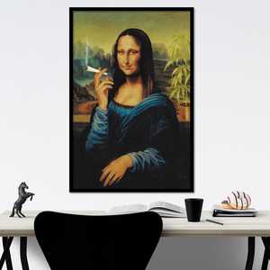 Affiche Mona, design moderne, art mural sur toile - Product Image 1