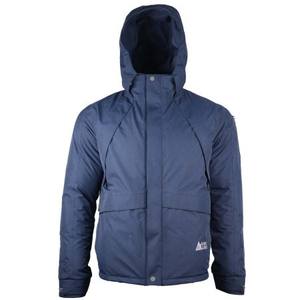 FHDX Parka Réversible pour Homme Manteau d'Hiver Décontracté Imperméable en Nylon Col à Capuche Coton-Polyester Logo Plus-Size - Product Image 3