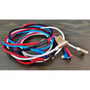 Cable Micro-USB Martom de 1m con Conectores de Nylon en Ángulo Recto, Carga Rápida para Android Box, Disponible en 2m de Longitud - Product Image 2