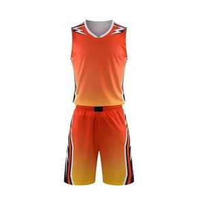 Vente en gros sur mesure pas cher 100% tissus en polyester logo de haute qualité taille USA pour hommes ensemble d'uniformes de basket-ball réversibles sublimés - Product Image 1