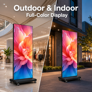 flexible led display panel led light <b>box</b> displayrectangular wooden led display base - Product Image 2