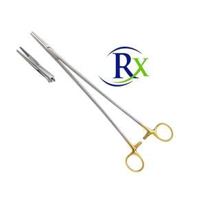 Renix International 300mm Wannsteen Soporte de Aguja de Carburo de Tungsteno de Mandíbula Larga 0,5mm Paso de Serración Manual de Acero Inoxidable - Product Image 6