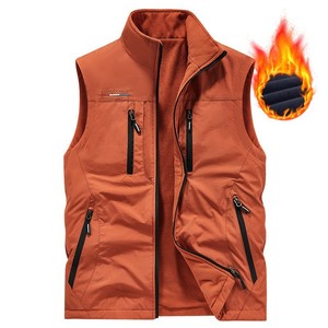 Chaleco Deportivo para Hombre, Reversible, de Forro Polar, Cálido para Invierno, Sin Mangas, Modelo 3908 - Product Image 2