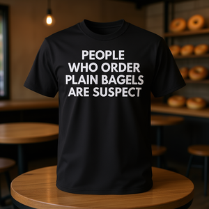 Camiseta para quienes encargan bagels sencillos - Categoría promocional - Product Image 2