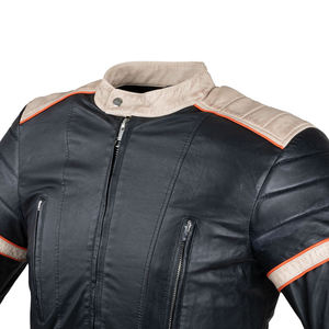 Fabricante de Chaquetas de Cuero con Corte Automatizado al por Mayor, Chaqueta de Cuero para Motociclistas para Hombre, Chaquetas de Diseño OEM para Motociclistas Nuevas - Product Image 4