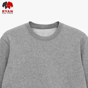 Sweat-shirt en polaire pour homme avec logo personnalisé Ryan Pro Gear, polyester/coton, coupe régulière, respirant, OEM ODM, hiver - Product Image 2