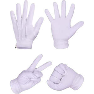 Ceremonial Parade Gloves Formal Dress Gloves for Honor <b>Guard</b> & <b>Uniform</b> Use by Qiuckway Industries - Product Image 4